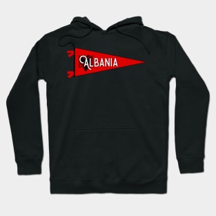 Albania Flag Pennant Hoodie